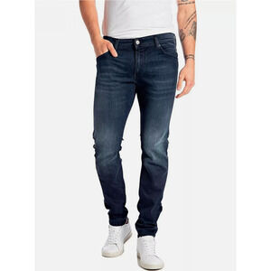 Replay Mens 30x32 Jondrill Stretch Skinny Fit Dark Blue Denim Jeans Vintage Y2K